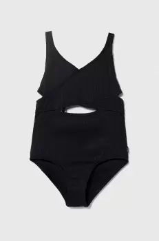 Abercrombie & Fitch costum de baie dintr-o bucata pentru copii culoarea negru imagine
