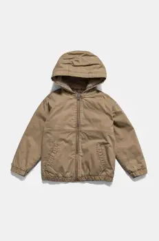 Abercrombie & Fitch geaca copii culoarea bej, KI232-4007 imagine