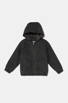 Abercrombie & Fitch geaca copii culoarea gri, KI232-4007 imagine