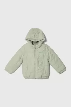 Abercrombie & Fitch geaca copii culoarea verde imagine