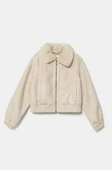 Abercrombie & Fitch geaca culoarea bej, KI244-4035 imagine