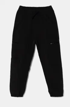 Abercrombie & Fitch pantaloni copii culoarea negru, neted, KI234-4088 imagine