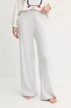 Abercrombie & Fitch pantaloni de lounge culoarea gri, melanj, KI147-4085 imagine