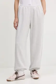 Abercrombie & Fitch pantaloni de trening culoarea gri, melanj, KI147-5140-130 imagine