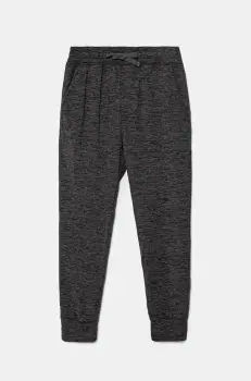 Abercrombie & Fitch pantaloni de trening pentru copii culoarea gri, neted, KI234-4055 imagine