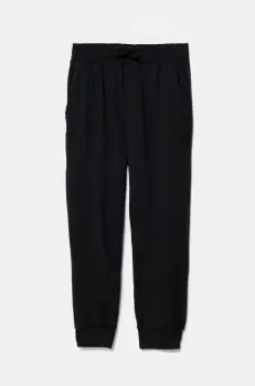 Abercrombie & Fitch pantaloni de trening pentru copii culoarea negru, neted, KI234-4055 imagine