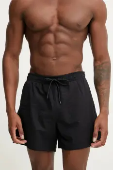 Abercrombie & Fitch pantaloni scurti de baie culoarea negru, KI133-5028 imagine