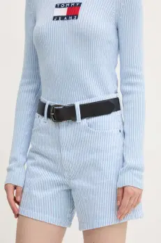 Abercrombie & Fitch pantaloni scurti jeans femei, modelator, high waist, KI149-4249 imagine