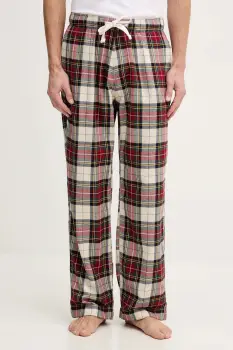 Abercrombie & Fitch pijama culoarea bleumarin, cu imprimeu, KI113-5011-508 imagine