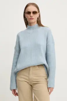 Abercrombie & Fitch pulover din amestec de lana femei, cu turtleneck, KI150-4260 imagine