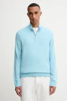 Abercrombie & Fitch pulover din amestec de lana light, cu turtleneck, KI120-5139-210 imagine