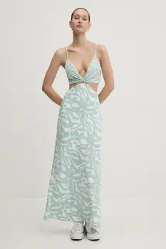 Abercrombie & Fitch rochie culoarea alb, maxi, mulata, KI159-5551 imagine