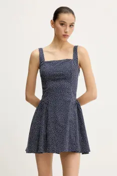Abercrombie & Fitch rochie culoarea bleumarin, mini, evazati, KI159-5485 imagine