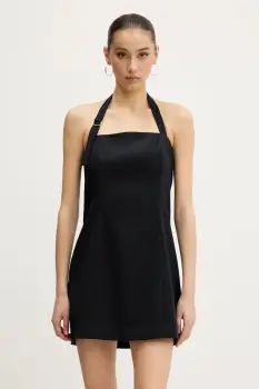 Abercrombie & Fitch rochie culoarea negru, mini, mulata, KI159-5487 imagine
