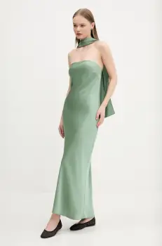 Abercrombie & Fitch rochie culoarea verde, maxi, mulata, KI159-5446 imagine