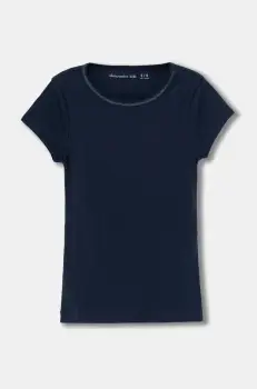 Abercrombie & Fitch tricou copii culoarea albastru marin, KI239-4134 imagine