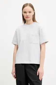 Abercrombie & Fitch tricou din bumbac femei, culoarea gri, KI139-5315 imagine