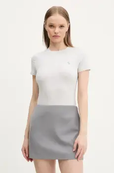 Abercrombie & Fitch tricou femei, culoarea gri, KI139-5273 imagine