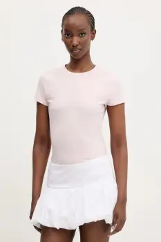 Abercrombie & Fitch tricou femei, culoarea roz, KI139-5249 imagine