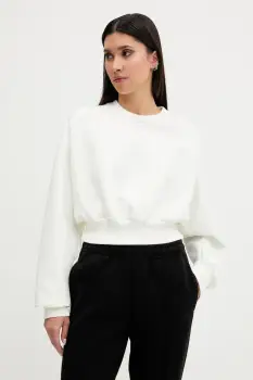 adidas bluza All SZN culoarea bej, uni, JV9893 imagine