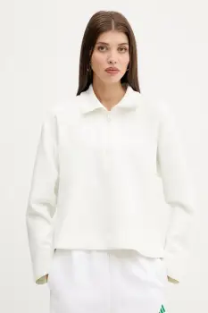 adidas bluza All SZN culoarea bej, uni, JV9907 imagine