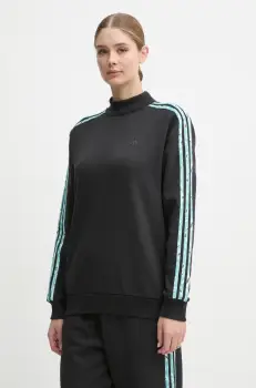 adidas bluza Animal femei, culoarea negru, cu imprimeu, IY1661 imagine