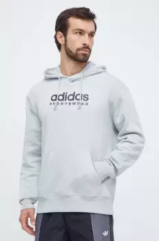 adidas bluza barbati, cu gluga, cu imprimeu imagine