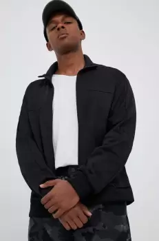 adidas bluza barbati, culoarea negru, neted imagine