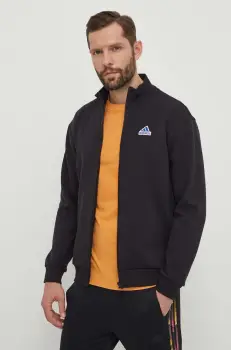 adidas bluza barbati, culoarea negru, neted, IS3231 imagine