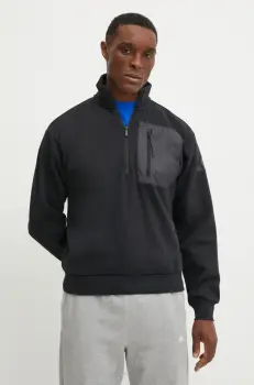 adidas bluza City Escape barbati, culoarea negru, neted, JF3290 imagine