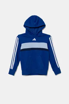 adidas bluza copii cu gluga, cu imprimeu, JC7481 imagine