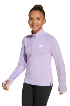 adidas bluza copii culoarea violet, cu imprimeu, JW2477 imagine