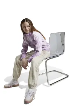 adidas bluza copii J SZN W 1/2 ZIP culoarea violet, modelator, IY7838 imagine