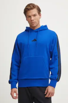 adidas bluza Essentials barbati, cu gluga, cu imprimeu, JE6300 imagine