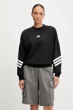 adidas bluza Future Icons culoarea negru, cu imprimeu, JE0203 imagine