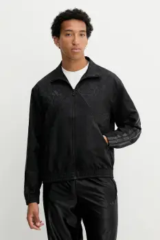 adidas bluza House of Tiro culoarea negru, cu imprimeu, JM1754 imagine