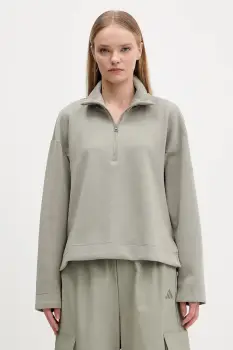 adidas bluza Soft Lux culoarea verde, cu imprimeu, JW7422 imagine