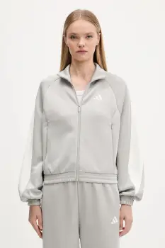 adidas bluza Stadium culoarea gri, cu imprimeu, KA6251 imagine