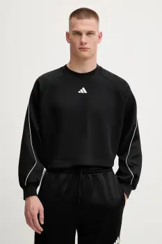 adidas bluza Stadium culoarea negru, cu imprimeu, JL6996 imagine