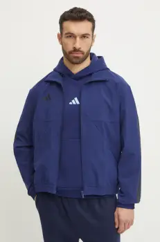 adidas bluza Tiro barbati, culoarea albastru marin, modelator, JC6668 imagine