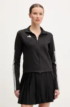 adidas bluza Tiro femei, culoarea negru, cu imprimeu, JG4104 imagine