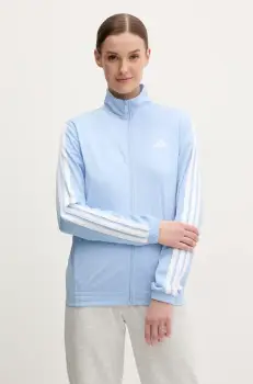 adidas bluza W 3S TT TRIC femei, cu imprimeu, JD4518 imagine