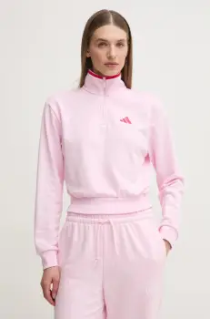 adidas bluza W CB Color Pop femei, culoarea roz, modelator, JG4174 imagine