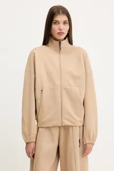 adidas bluza x Z.N.E culoarea maro, uni, JW7776 imagine