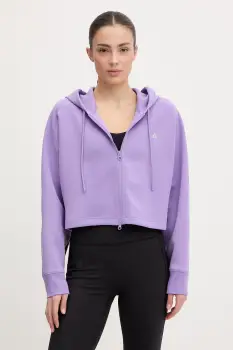 adidas by Stella McCartney bluza sport pentru femei, cu amestec de bumbac imagine