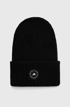 adidas by Stella McCartney caciula culoarea negru imagine