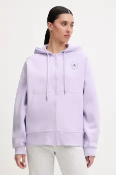 Adidas by Stella McCartney hanorac cu fermoar si gluga pentru femei imagine