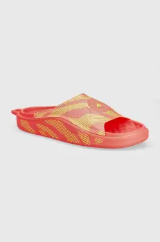 adidas by Stella McCartney papuci femei, culoarea roz, cu platforma, IF6065 imagine