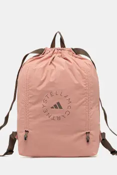 adidas by Stella McCartney rucsac culoarea roz, cu imprimeu, JY4198 imagine