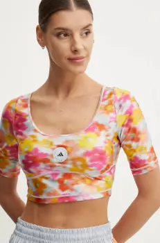 adidas by Stella McCartney tricou femei, culoarea gri, IX4374 imagine